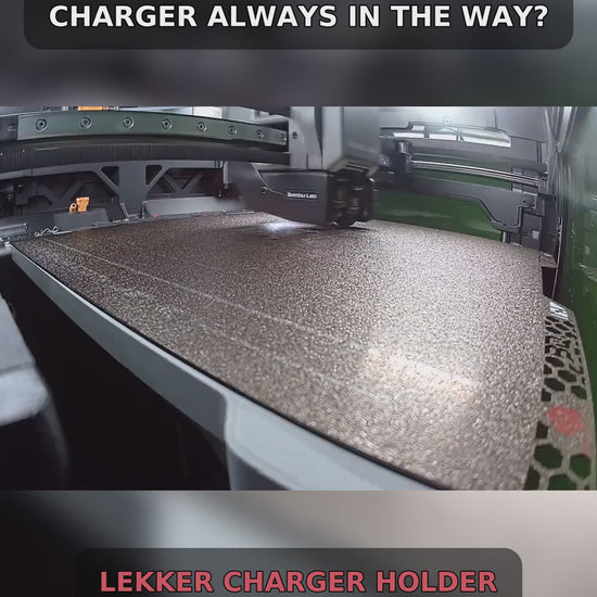 Lekker e-bike battery charger holder